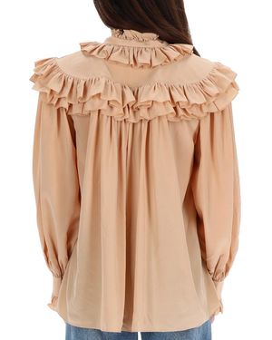 Chloé Silk Shirt - Natural