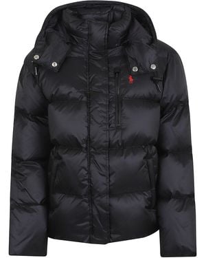Polo Ralph Lauren Water-Repellent Quilted Down Jacket - Black