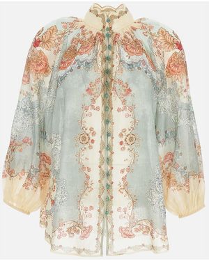 Zimmermann Longleeve Blouse - White