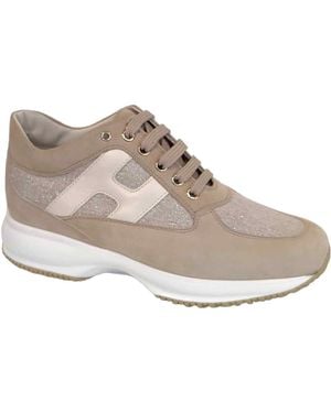 Hogan Interactive H Pelle Calf Leather Shoe - Multicolor