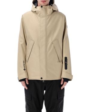 Moncler Lambir Gore-Tex Ski Jacket - Natural