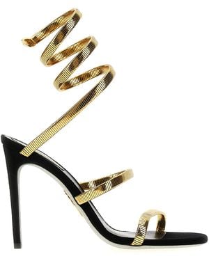 Rene Caovilla Sandals - Metallic