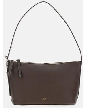 A.P.C. Sac Vera Small Shoulder Bag - White