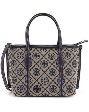 Tory Burch Perry T Monogram Mini Tote Bag - Multicolor