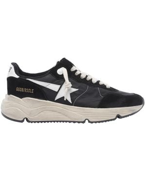 Golden Goose Running Sole Sneakers - Black