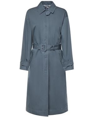 Fendi Coats Cotton - Blue