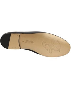 Dolce & Gabbana Leather Dg Logo Slip On Loafers Shoes - Brown