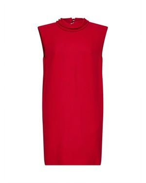 Valentino Cady Couture Mini Dress - Red