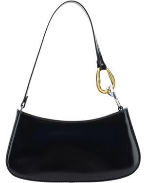 STAUD Ollie Shoulder Bag Calf Leather Bos Taurus - White