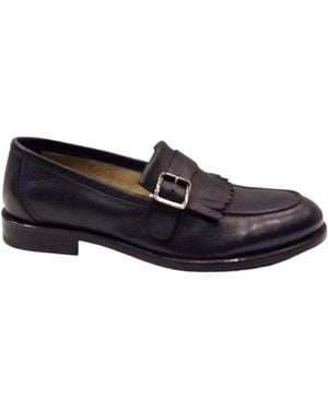 JEROLD WILTON Felis Calf Leather Shoe - Black