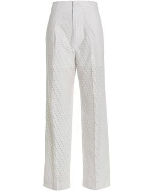 Nude Visible Button Jeans - Grey