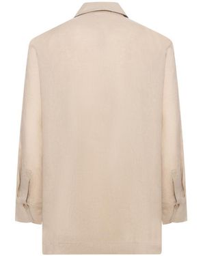 Pennyblack Straight-Cut Shirt - Natural