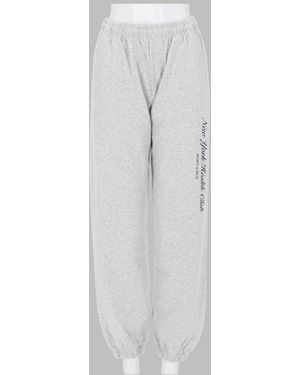 Sporty & Rich Sport Trousers Ny Health Club - White