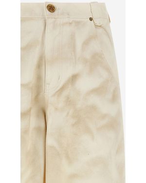 Willy Chavarria Jeans Bad Boy Cotton - Natural