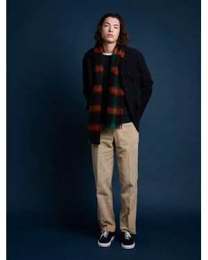 Doppiaa Aaderbale Moleskin Jacket Coats - Blue