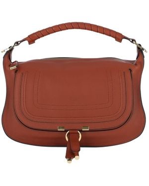 Chloé Small Shoulder Bag Marcie - Brown
