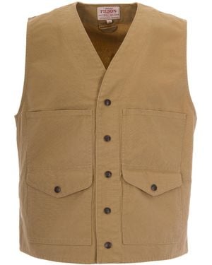Filson Gilet Dry Tin Tan - Natural