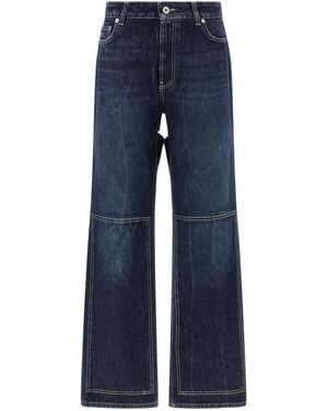 Jean Paul Gaultier 'The Cut-Out' Jeans - Blue