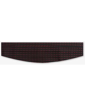 Larusmiani Cummerbund Popping Ceremony Band - Brown