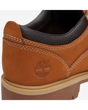 Timberland Waterproof Leather Chukka Boot Rubber And Suede - Brown
