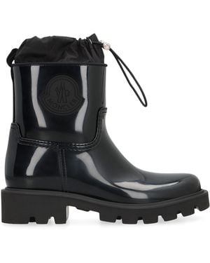 Moncler Kickstream Rain Boots Pvc - Black