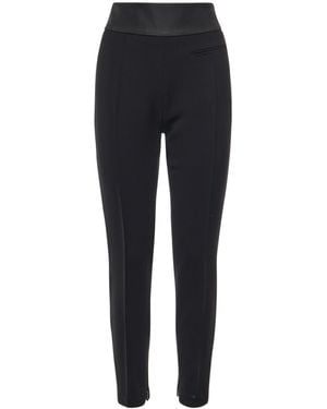 Fendi Pants Fleece Wool - Black