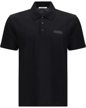 Givenchy Cotton Polo Shirt - Black