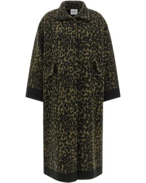 Nude Animalier Coat - Green