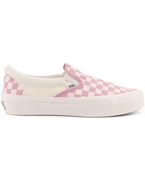 Vans Lx Classic Slip-On 98 Low-Top Canvas Sneakers - Pink