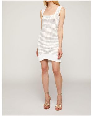 Genny Knit Dress - White