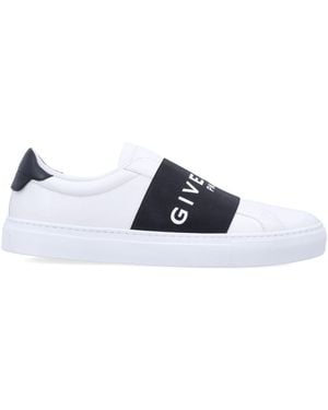 Givenchy Urban Street Low Top Sneakers Calf Leather Sole - Blue