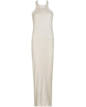 ALESSANDRO VIGILANTE Knit Tank Dress - White