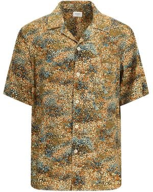 Saint Laurent All-Over Print Boxy Shirt - Multicolour