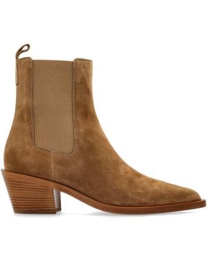 Gianvito Rossi Heeled Ankle Boots Wylie - Brown