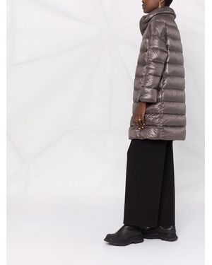 Herno Matilde Midi Down Jacket - Grey