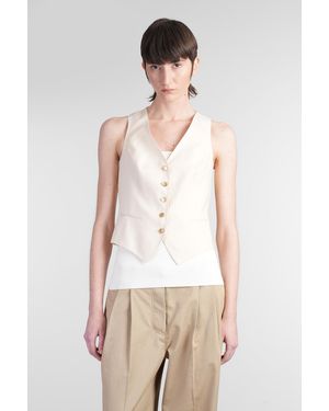 Tagliatore Giselle Vest - White