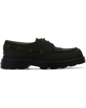 Tod's Leather Loafers - Black