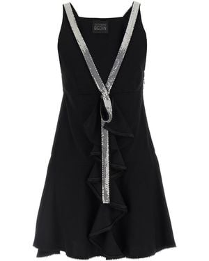 Giovanni bedin Studded Ribbon Dress Viscose - Black
