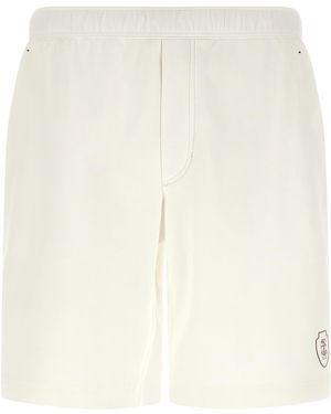 Brunello Cucinelli Cotton Bermuda Shorts - Natural