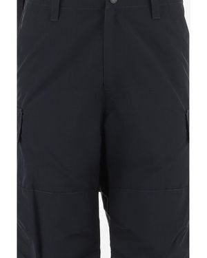 Burberry Cargo Trousers Nylon Polyamide - Blue