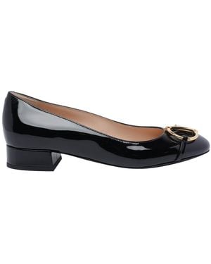 Gucci Half Horsebit Ballet Flats - Black
