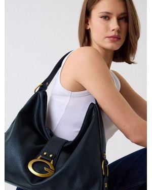 Guess Shoulder Bag Polyurethane Shoulder-Bags - Blue