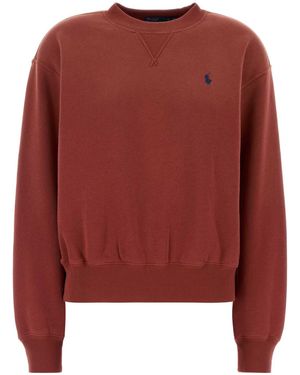 Polo Ralph Lauren Cotton Blend Sweatshirt - Red