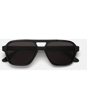Retrosuperfuture Maneval Acetato Sunglasses - Black