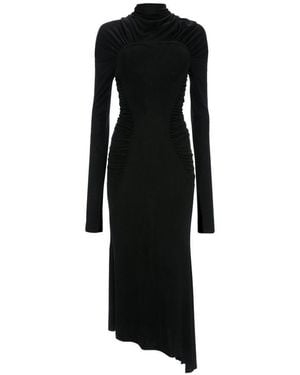 Victoria Beckham Midi Dress - Black