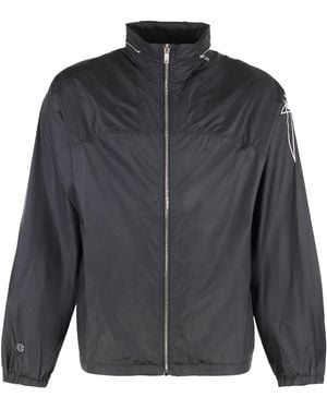 Rick Owens X Champion Windbreaker Polyamide Raincoats - Gray