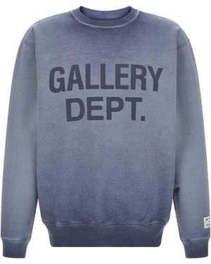 GALLERY DEPT. Logo Print Sweatshirt - Blue