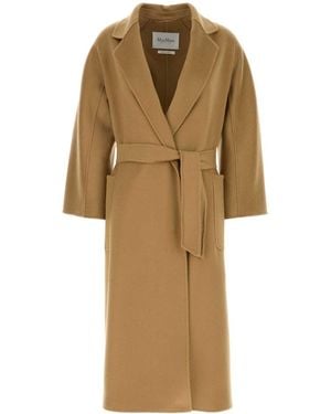 Max Mara Biscuit Cashmere Ludmilla Coat - Natural