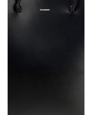 Jil Sander Shoulder Bag Calf Leather - Black