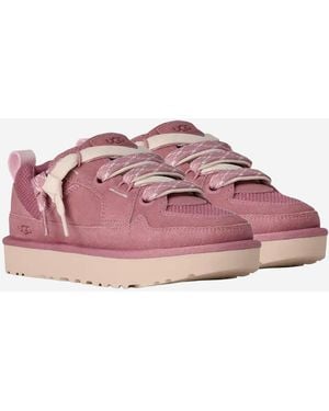 UGG Sneakers Lo Lowmel Leather Sneakers - Pink
